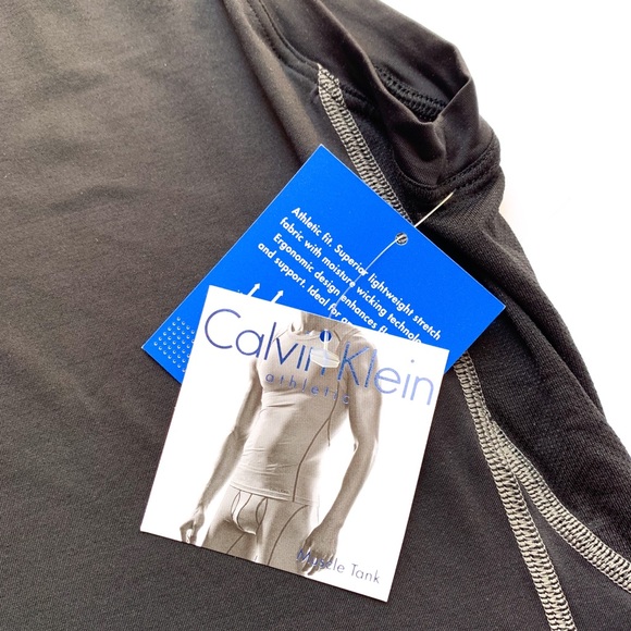 Calvin Klein Other - Calvin Klein Athlete Muscle Shirt Graphite L